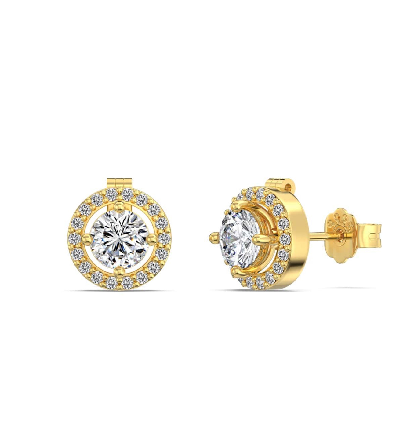 Boucles d’Oreilles Halo Éclat – Mdl2