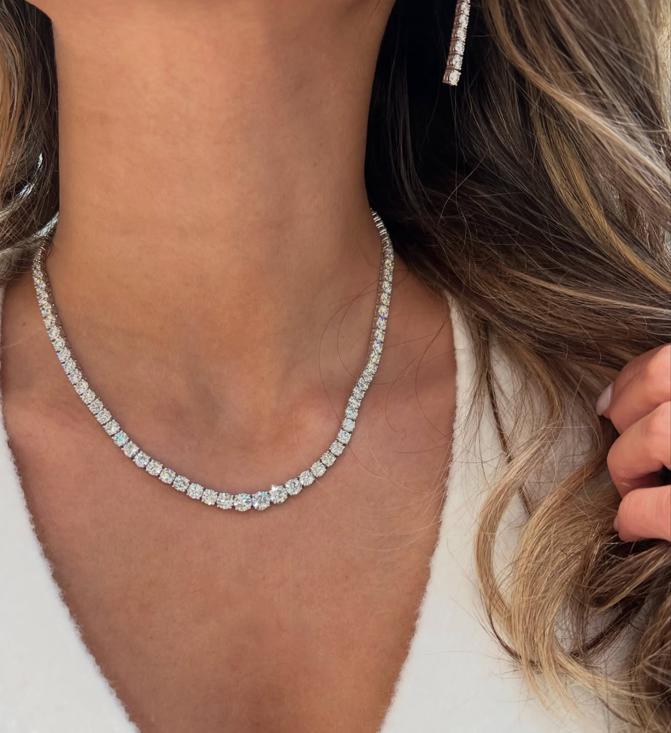 Collier Tennis – 4 mm