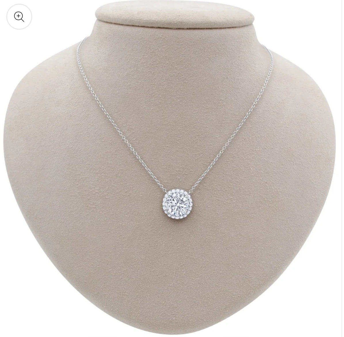 Collier Solitaire "Éclat Infini" - Finition Or 18 carats et du moissanite