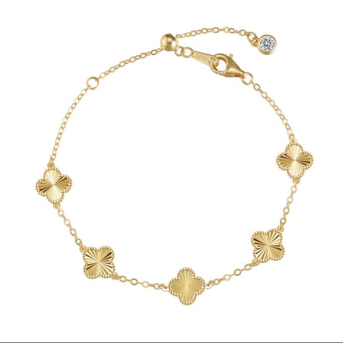 Bracelet Kiala Clover en or