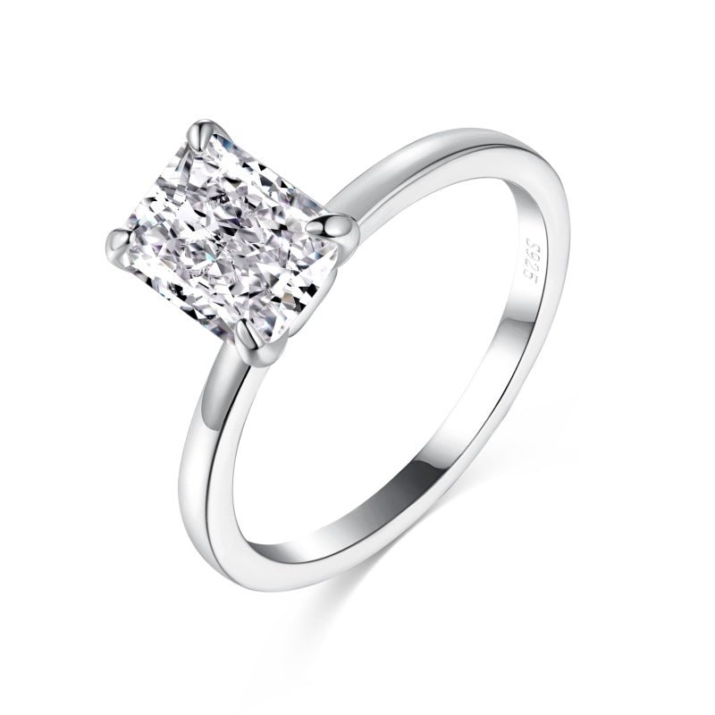 Bague mini jasmin en argent sterling 925, anneau simple