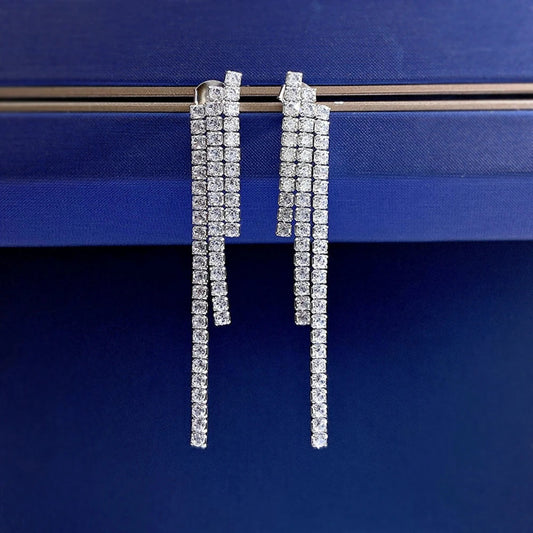 Boucle d'oreille de rivière💎