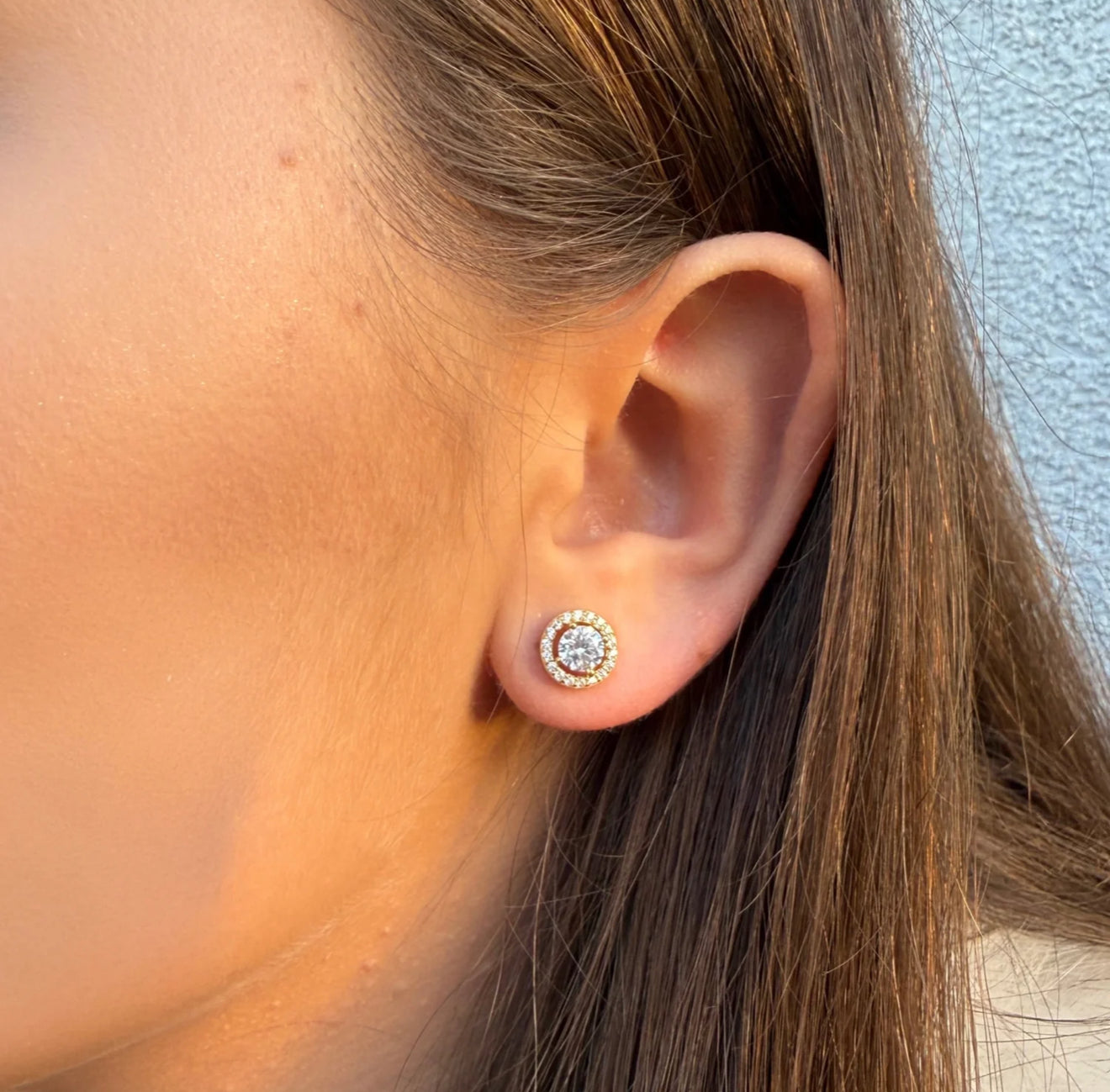 Boucles d’Oreilles Halo Éclat – Mdl2