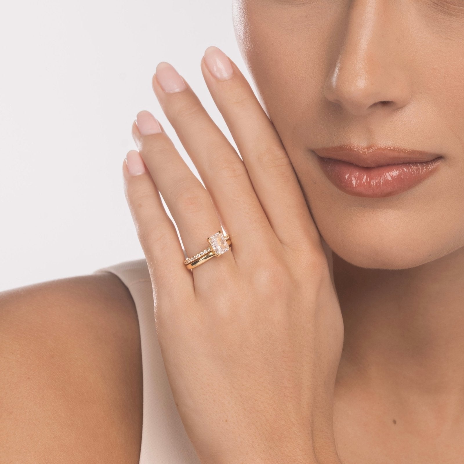 Anneau "Essentiel" – Jonc Parisien en Or 18K & Argent Fin