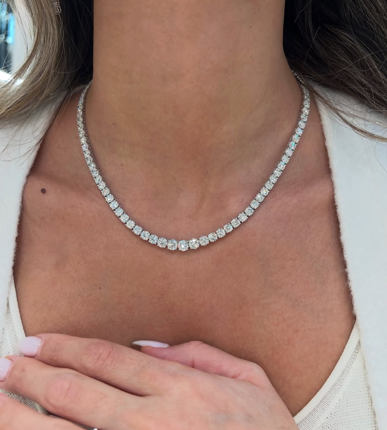 Collier Tennis – 4 mm