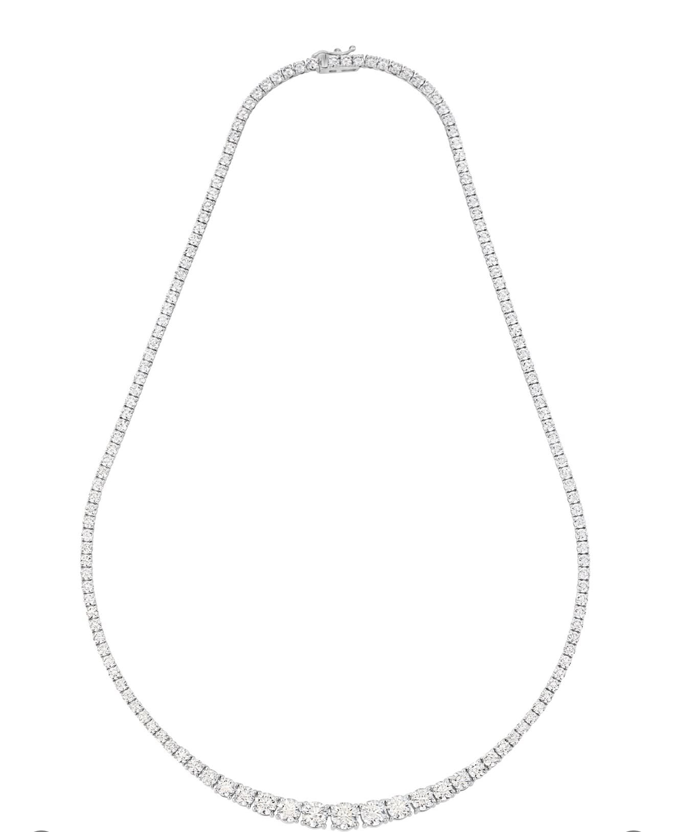 Collier Tennis "Chute Divine" – Le Nouveau Basique Indispensable