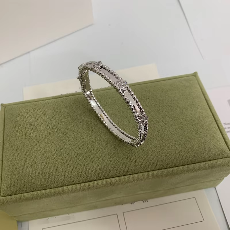 Bracelet Élégance Perlée – Or Rose / Argent Rhodié