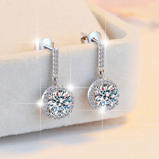 Boucles d'oreilles pendantes en Argent S952