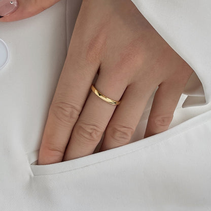 Bague Minimaliste Élégance Argent 925