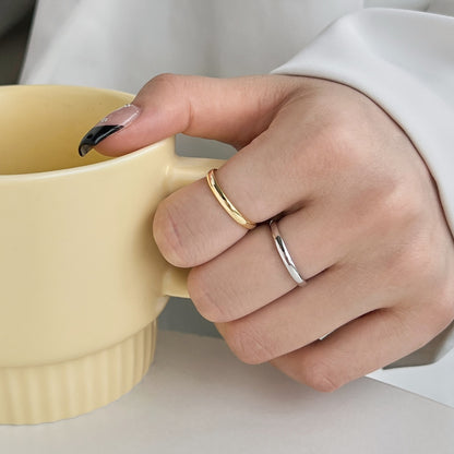 Bague Minimaliste Élégance Argent 925